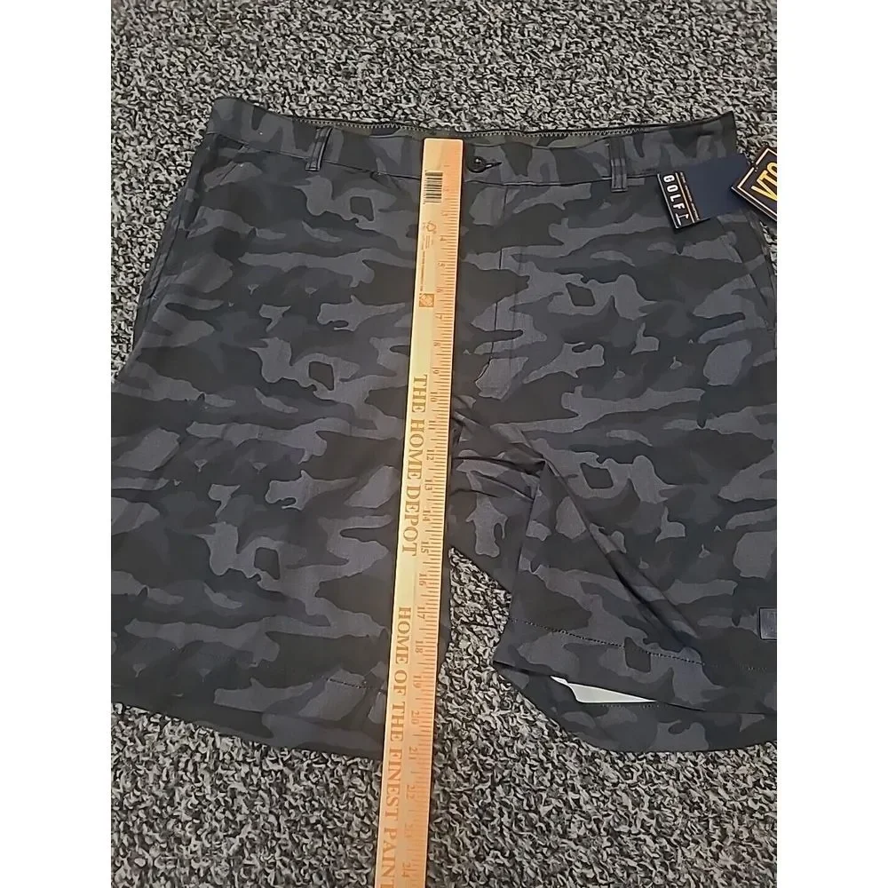 NWT Vintage 1946 Camo Golf Shorts Men's Size 40‎ Black Camo